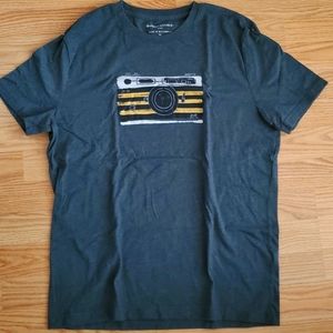 Banana republic camera t-shirt
